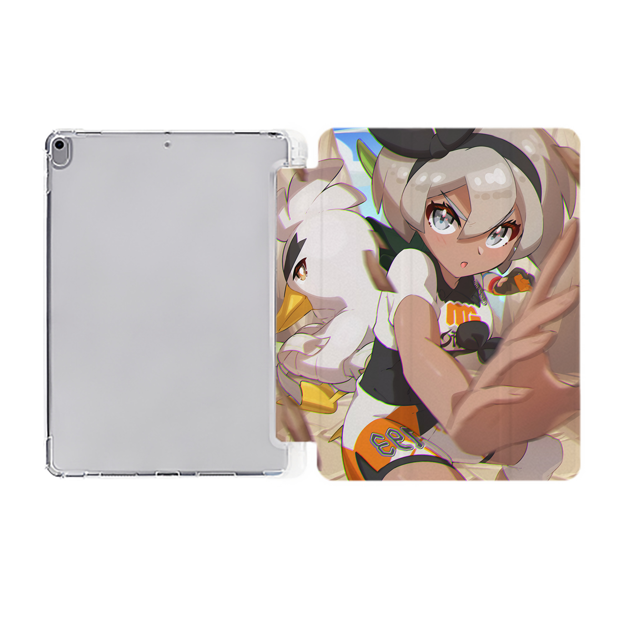 （画像用） ポケットモンスター Pokémon IPad ケース ペン収納付き 三つ折りスタンド PUレザー×シリコン 対応機種9.5/10.5/10.9インチ